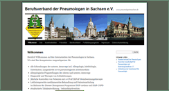 Desktop Screenshot of pneumologeninsachsen.de